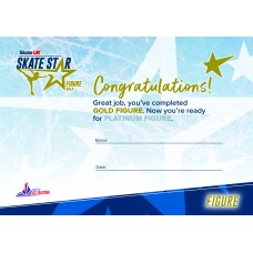 Skate UK Skate Stars Figure Certificate - Gold